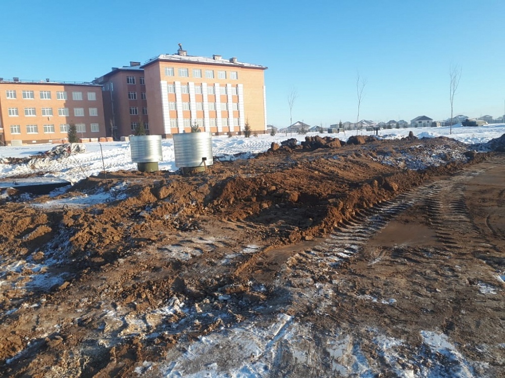 Газификация Школы на 1200 мест п. Коянды Акм. Область